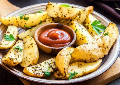 Coriander and Thyme Potatoes